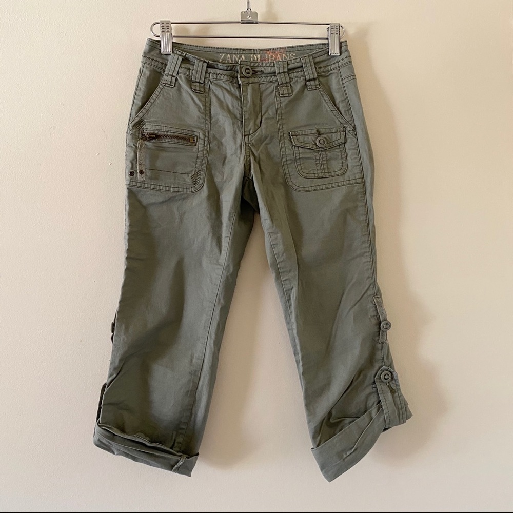 Zana Di Army Green Capris